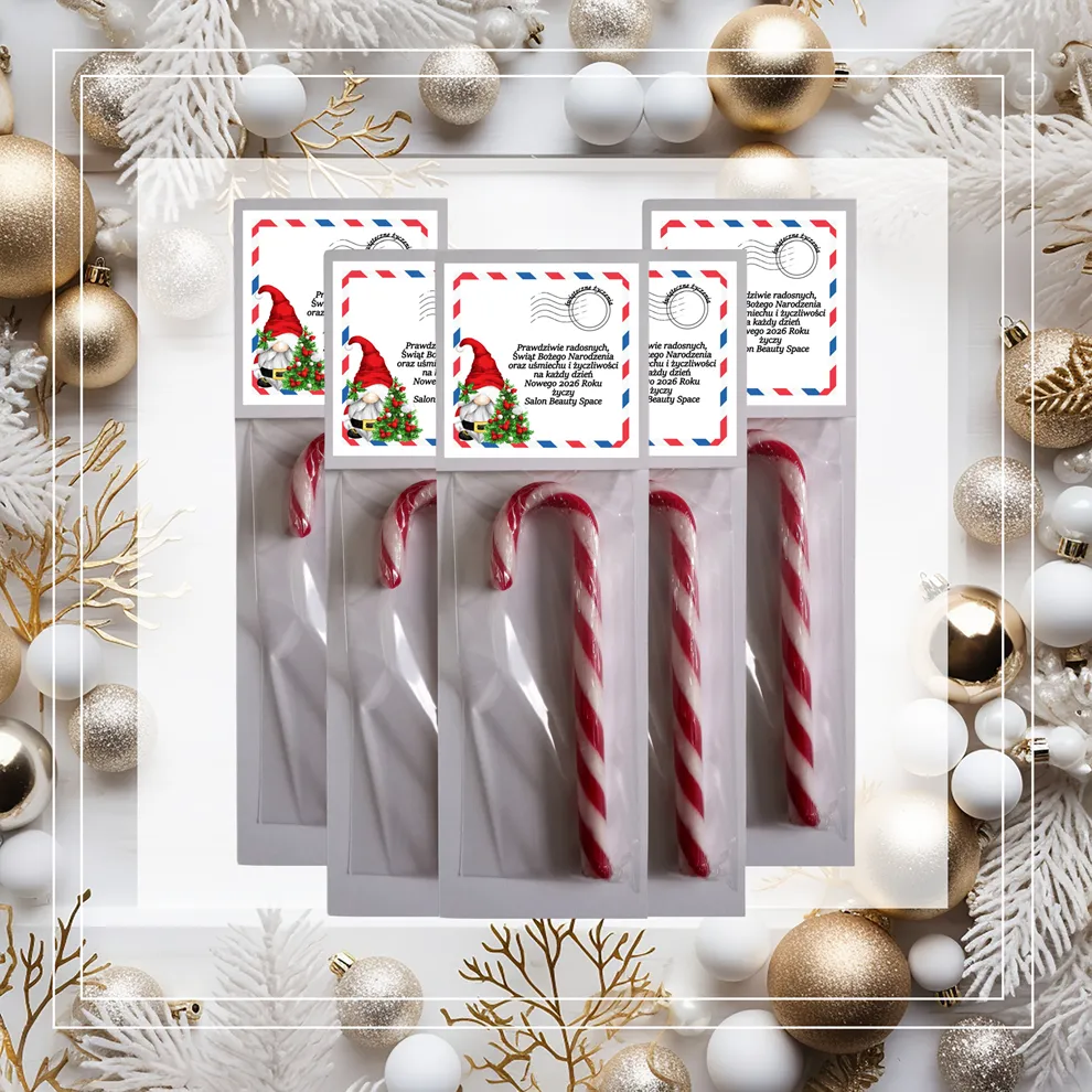 Lizaki, słodkie laski na święta dla firm 